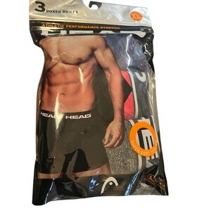 HEAD Athletic Performance Boxer Briefs 3 pack